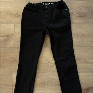 Cat & Jack Boys Black Skinny Stretch Jeans Sz 14